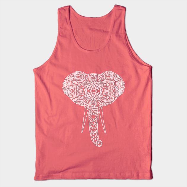 Elephant Art Tank Top by JonasKar